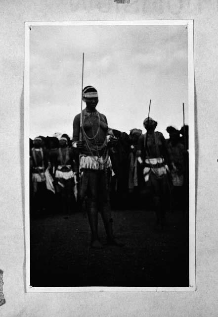 Girl at female initiation ceremony