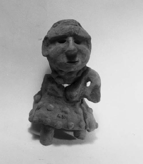 Pottery effigy (human head)