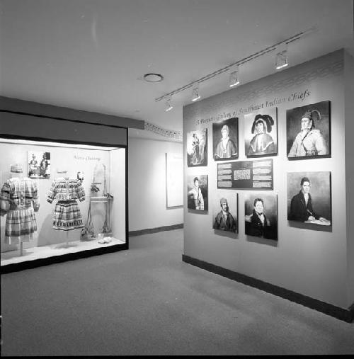 Hall of the North American Indian during installation