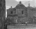 Mitla church - rear view