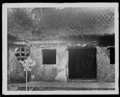 Building in rural jungle setting