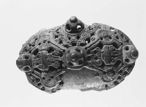 Bronze brooch or fibula