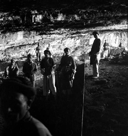 Inside Pastun cave in Jebel Baradost near Rowandiz