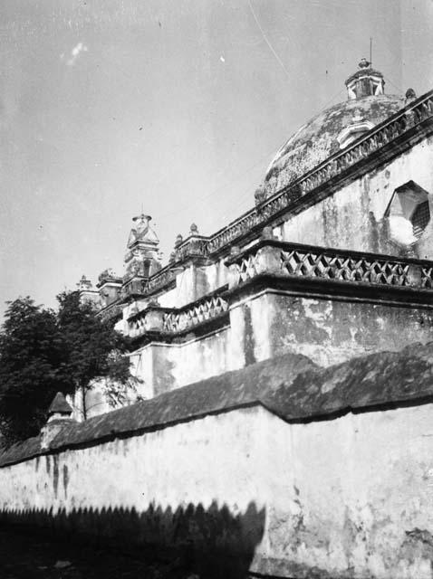 Exterior view of church