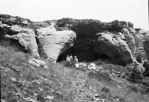 Cave, near Boise city