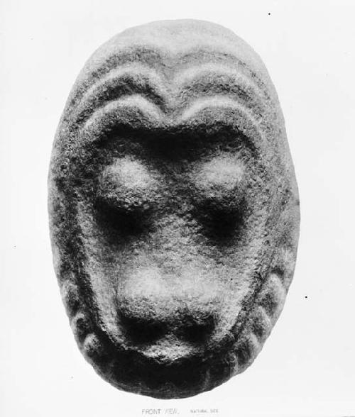 Ape head, Basalt