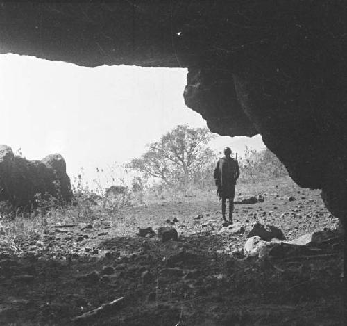 Kemp's cave on the Southern slopes of Mount Elgon