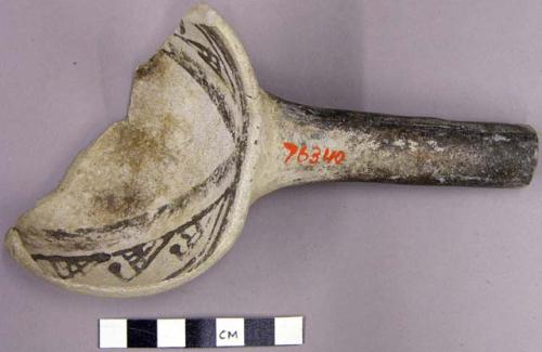 Portion of ladle