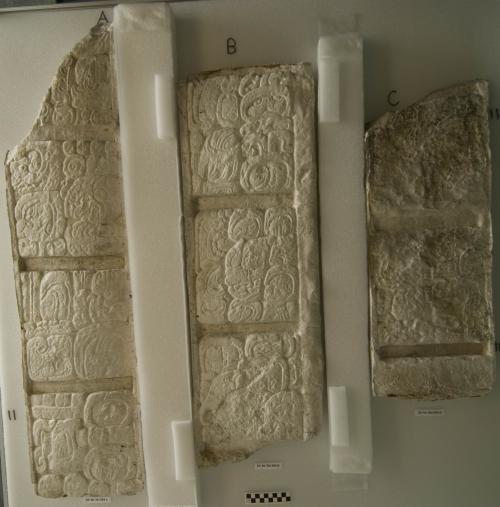 Cast of part of Stela I, south, bottom