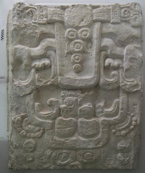 Cast of part of Stela B - west bottom