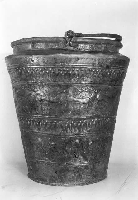 Bronze situla, Ex Mecklenburg collection