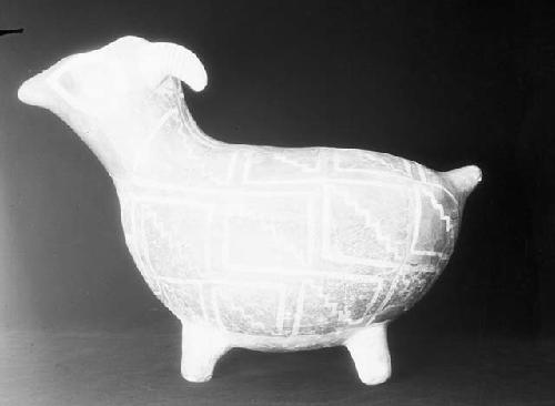 Part of Animal Formed Jar - Sheep Head