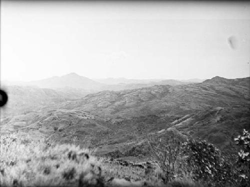 Looking West from Summit of Cerro Nanci