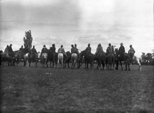 Mapuche Indians at Congress, Christmas, 1929