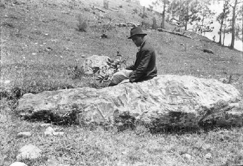 Marked stones at Siguatepeque