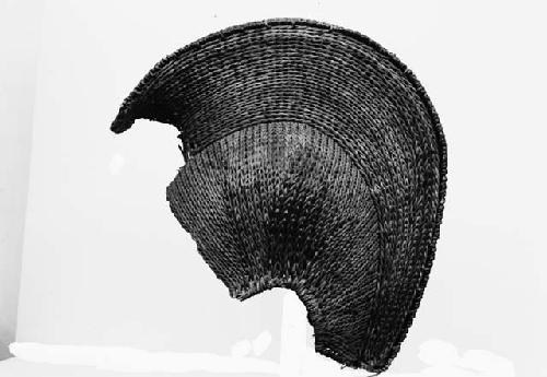 Wickerwork helmet