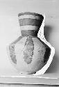 Polychrome carafe with ring base from grave 26, number 106