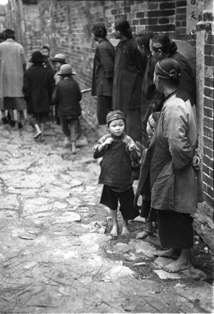 Group of women and children