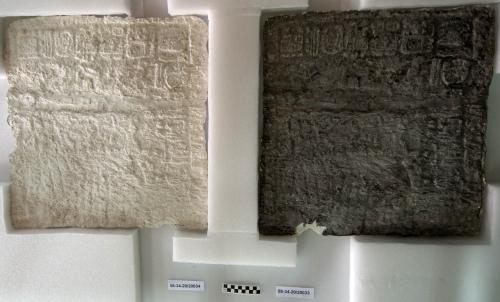 Cast of hieroglyphic inscriptions from High Priest's Grave