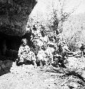 Kurds outside Diyan cave on Jebel Baradost near Rowandiz