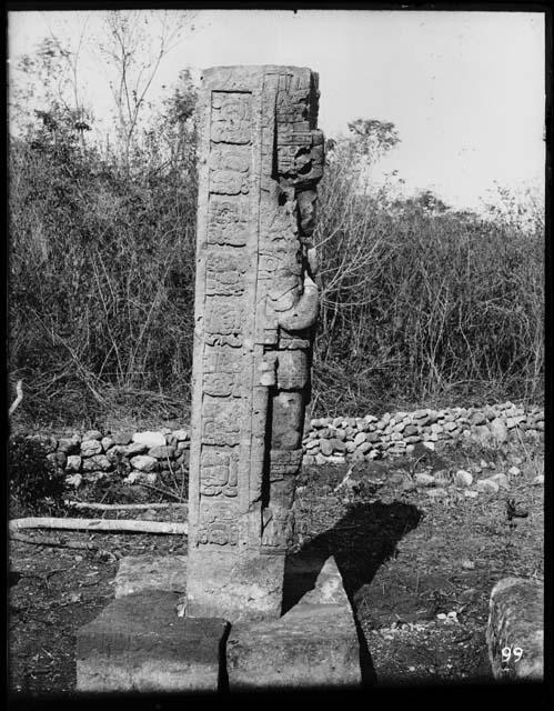 Western side of Stela 6