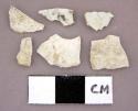 Ceramic, whiteware, sherds