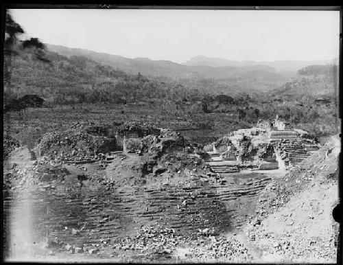 Mounds 20, 21, 21A, and 22 - General View