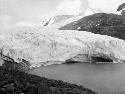 Glacial pool and waterfall