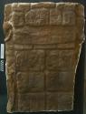 Cast of part of Stela F, Quirigua; west, top glyphs, ISIG