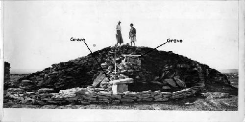 Cairn of the Bronze Age at Poulawack, County Clar