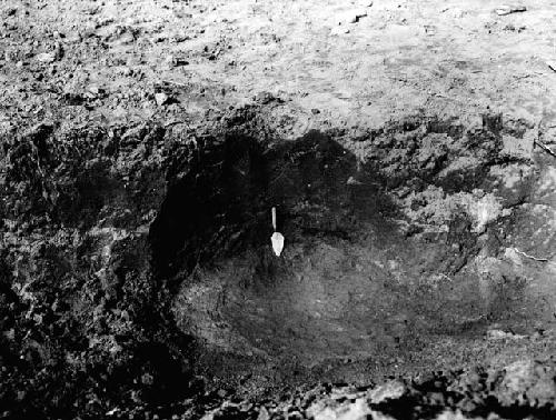 Large hearth on the original surface of the site, site near Kimmswick