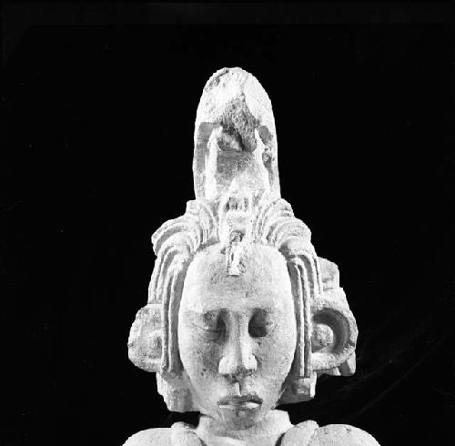 Head of maize god