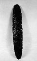 Mahogony obsidian blade