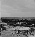 Looking across Plaza; End of 1947 Season