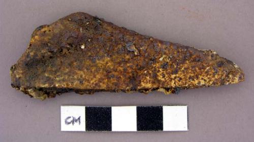 Metal, iron, unidentified ferrous object