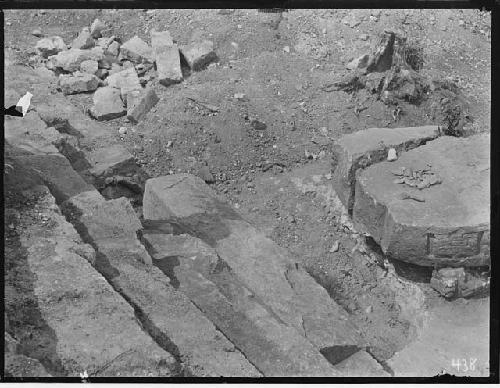 Steps, Altar?, and rubble