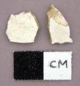 Ceramic, whiteware, sherds