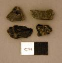 Coal fragments