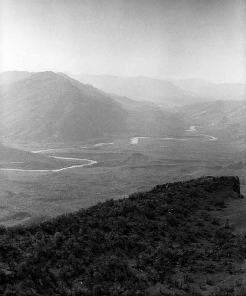 View north from summit of Jebel Baradost near Rowandiz