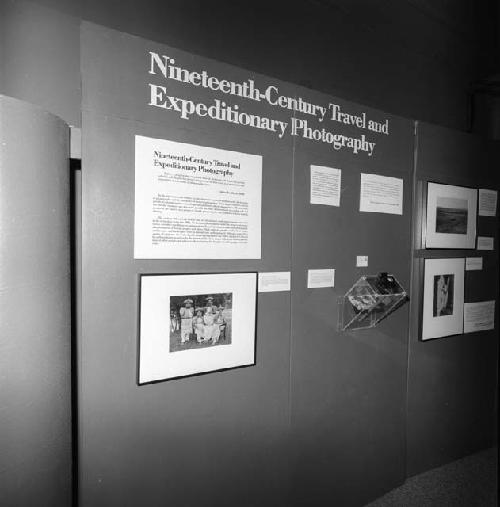 View of the exhibition, "From Site to Sight," March 1987