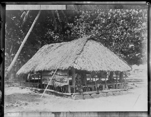 House on Furrafuti Island