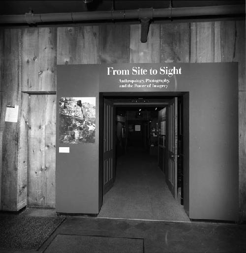 View of the exhibition, "From Site to Sight," March 1987