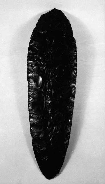 Large obsidian blade