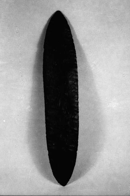 Large obsidian blade