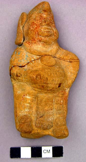 Terra-cotta figure, whistle