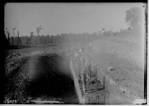 Edwards Mound - Excavation