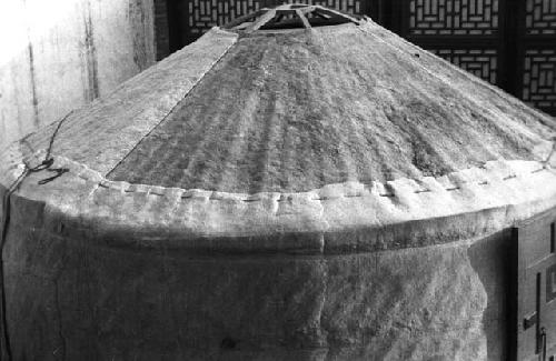 Mongol tent, inner roof covering