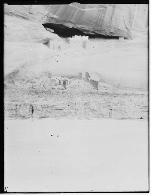 Navajo well, and Ah-Way-Elk-Si-Si valley near mouth of De Chelly