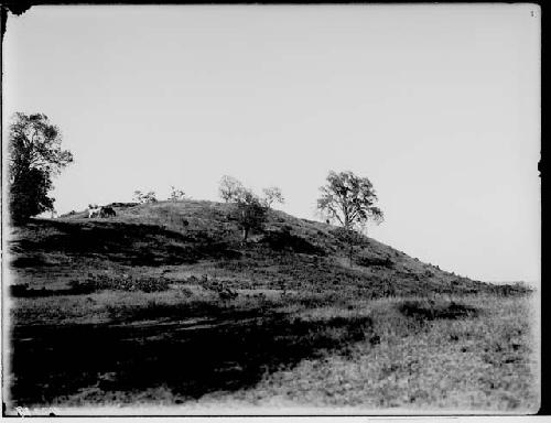 On Apron of Mound