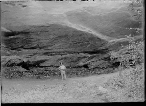 Rock shelter at St. Derion